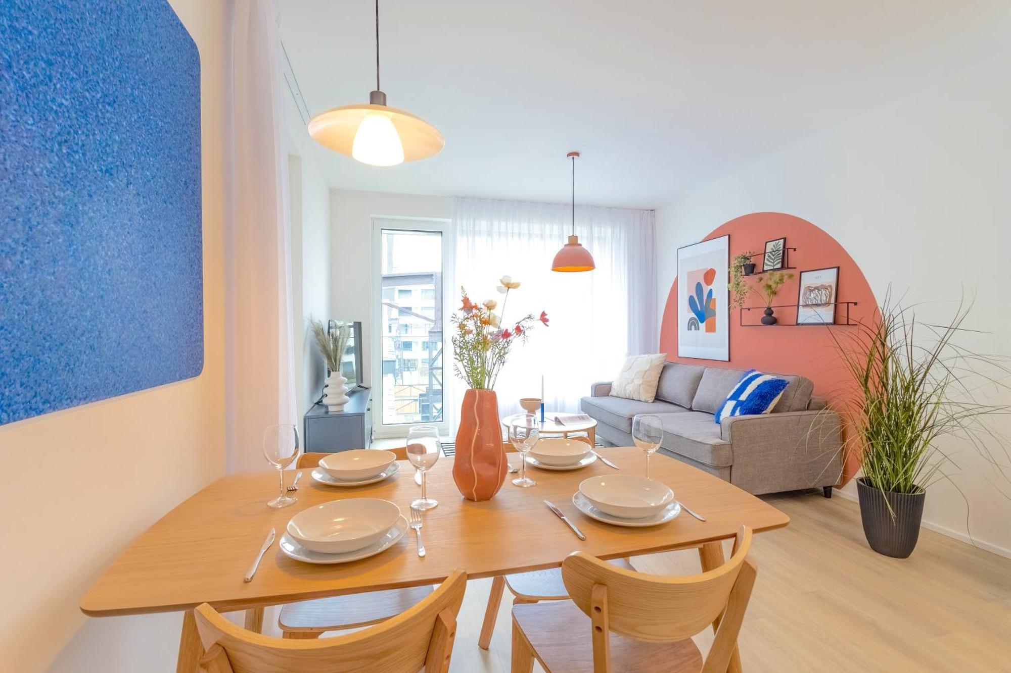 Design Apartment - Balcony, Free Parking, Yoga, 10 Mins To Center, By Gravity Πράγα Εξωτερικό φωτογραφία